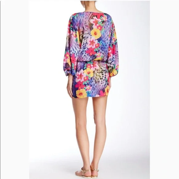 Nanette Lepore Playa Tropical Swim Coverup - S - Picture 4 of 8